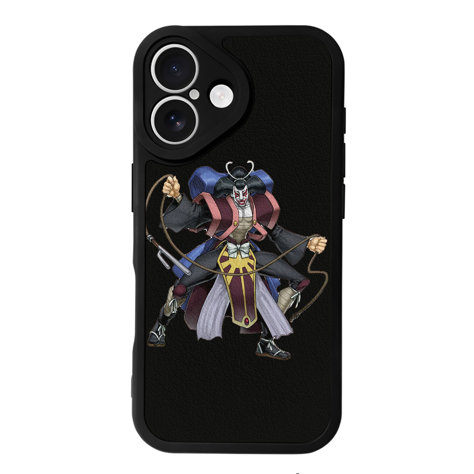 遊☆戯☆王 Yu-Gi-Oh! 【iPhone 16シリーズ対応】シリコンスマホケース（レザー調） 材質：シリコン